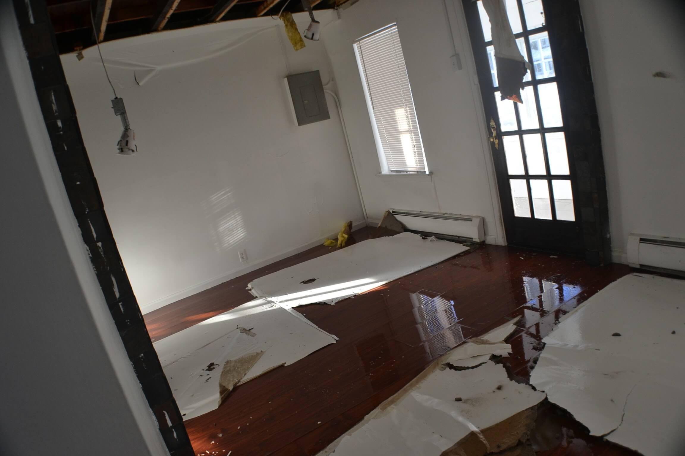 Interior water damage