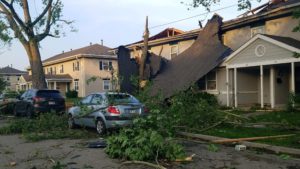 Glendale hurricane damage
